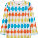 Colorburst Stripes Long Sleeve Tee
