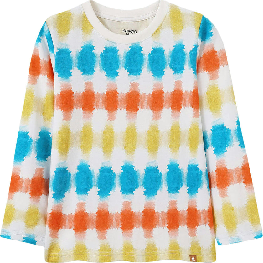 Colorburst Stripes Long Sleeve Tee
