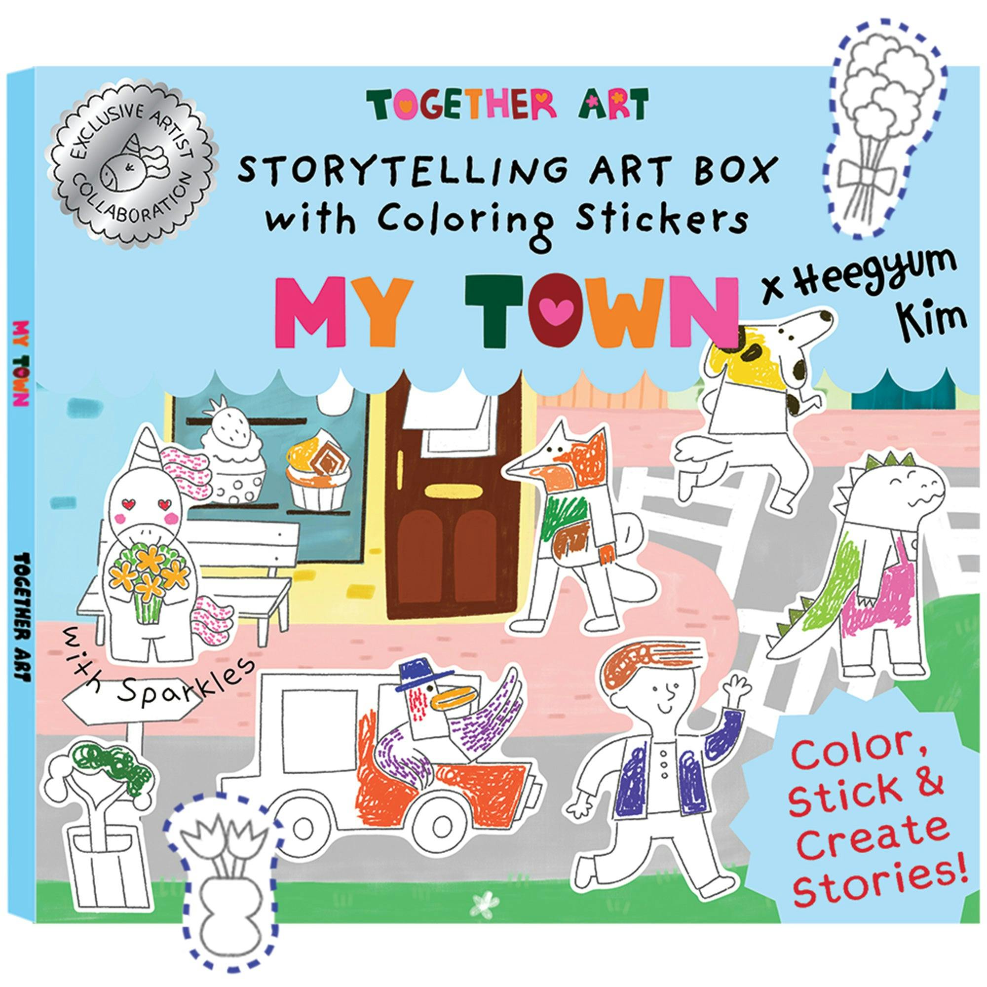 My Town Storytelling Sticker Kit