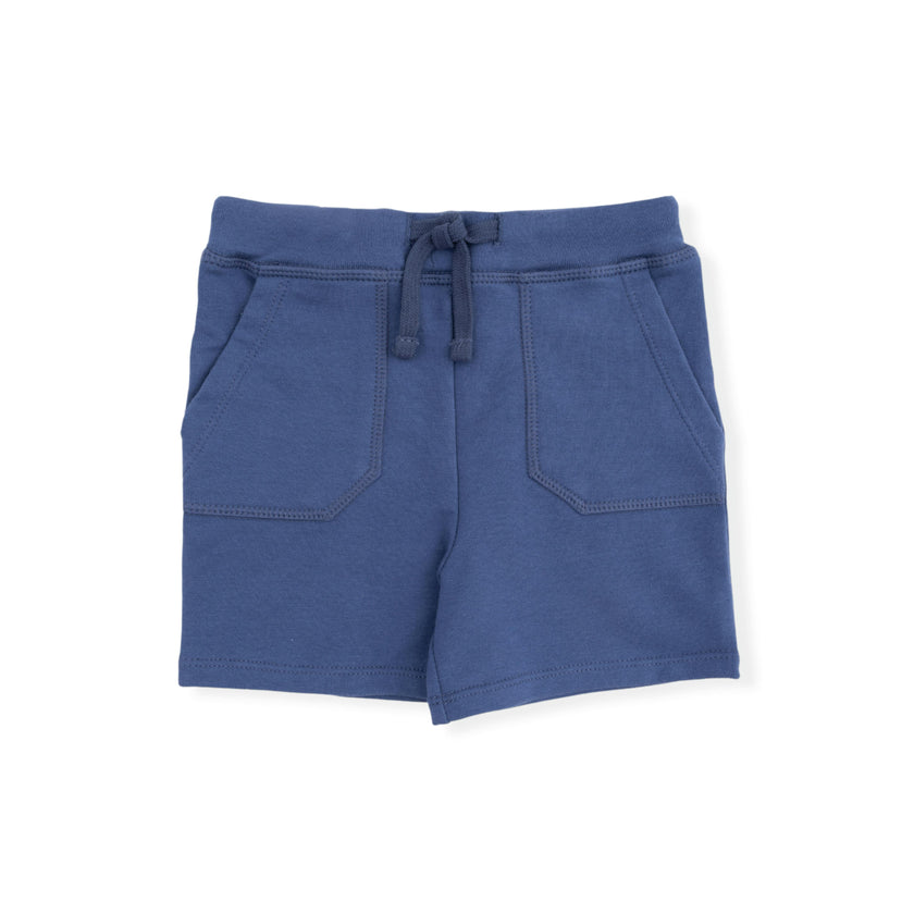 Bubbly Sailboat Stripe - Crew Neck Tee with Cargo Short
