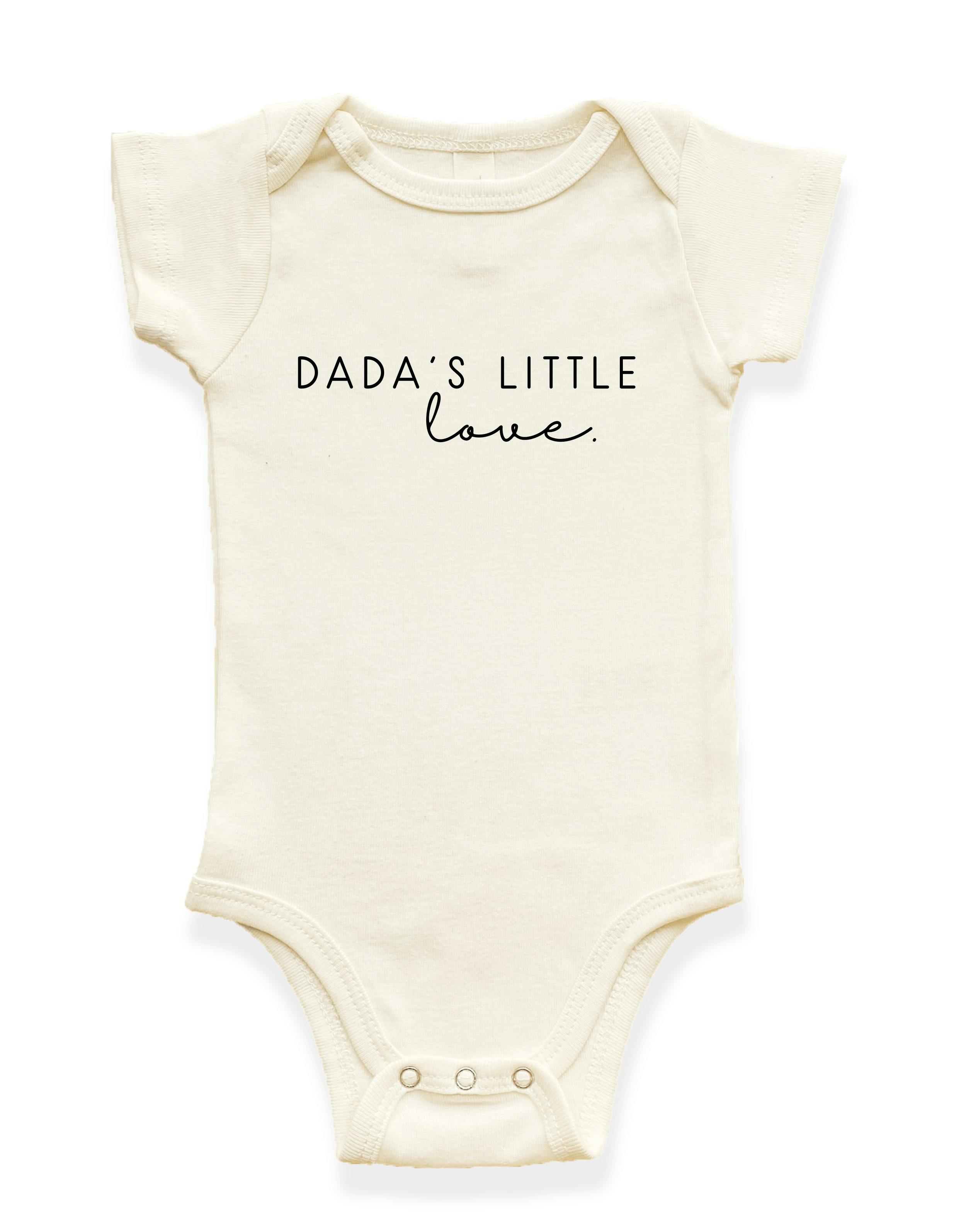 Dada's Little Love Organic Baby Bodysuit