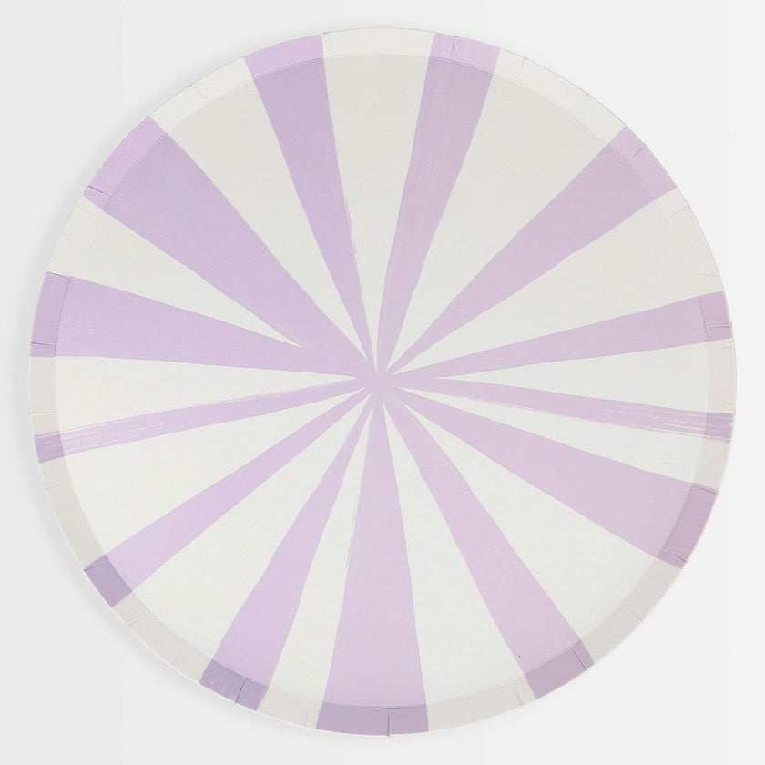 Mixed Stripe Dinner Plates