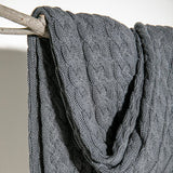 Double cable - Dk brown mel
