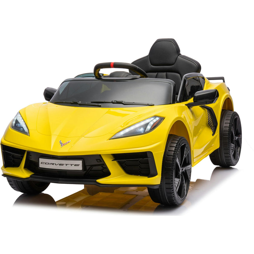 12V Chevrolet Corvette C8 1-Seater Kids Ride-On Car
