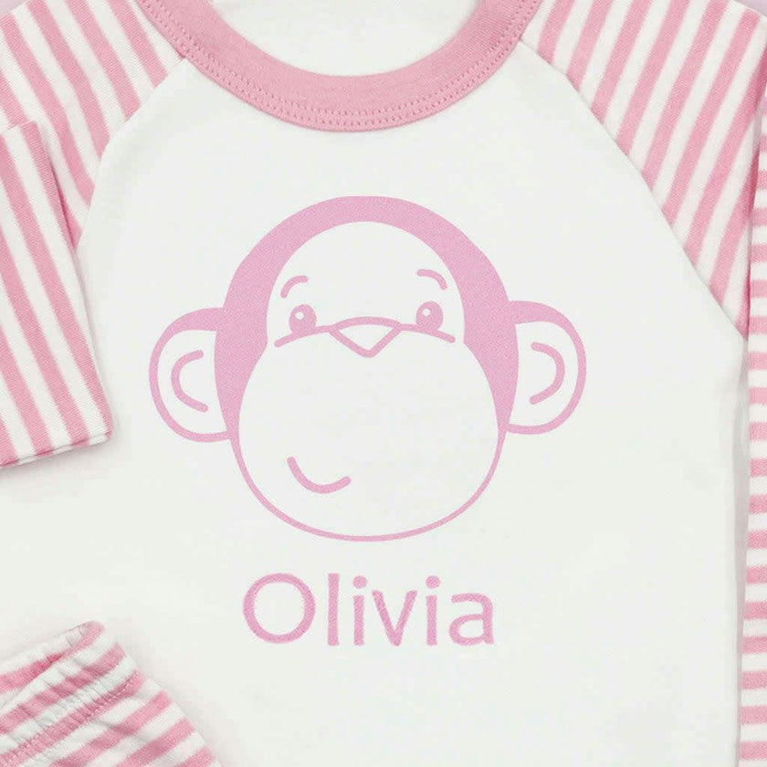 Personalized Morris Soft Toy With Baby Pyjamas