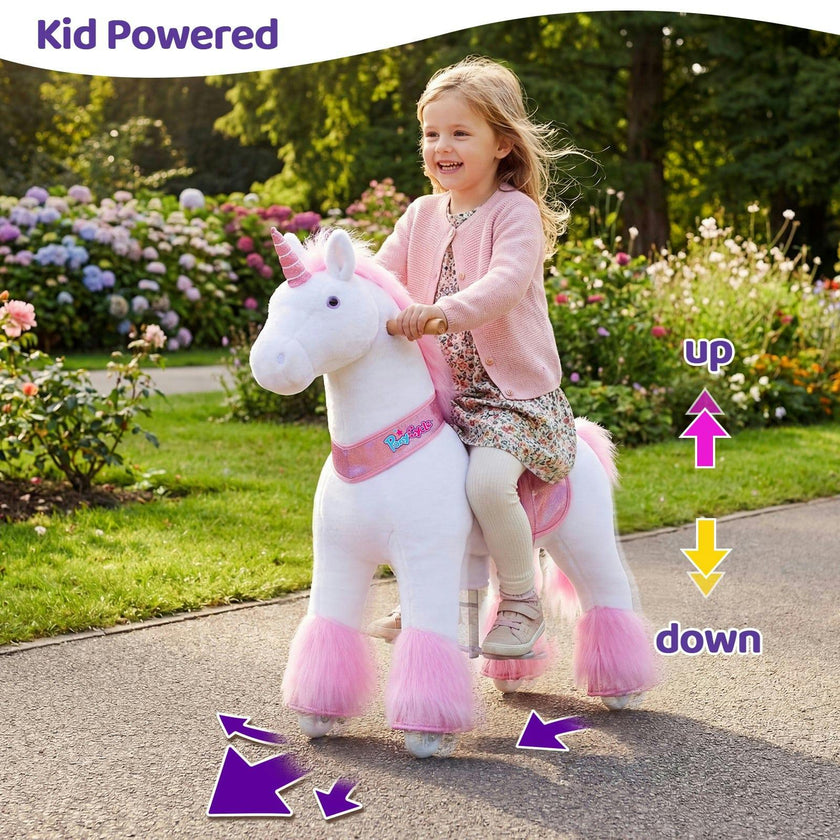 Model U® Unicorn Ride-On Toy Age 4–7 – Pink