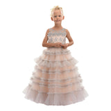 Pink Marianna Embroidered Dress