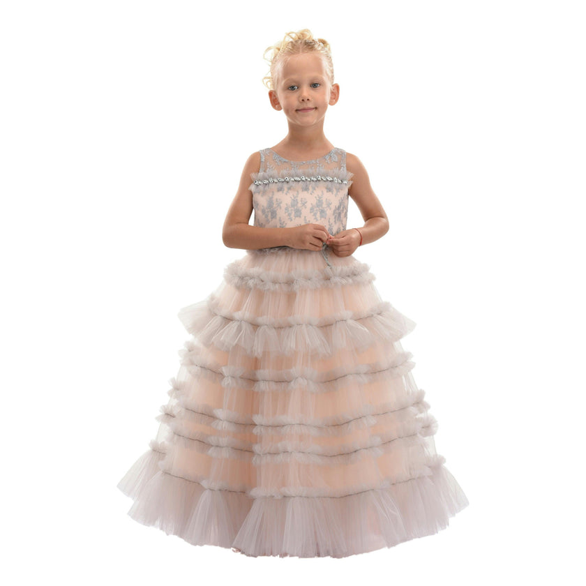 Pink Marianna Embroidered Dress