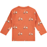 Vespa Print Long Sleeve T-Shirt