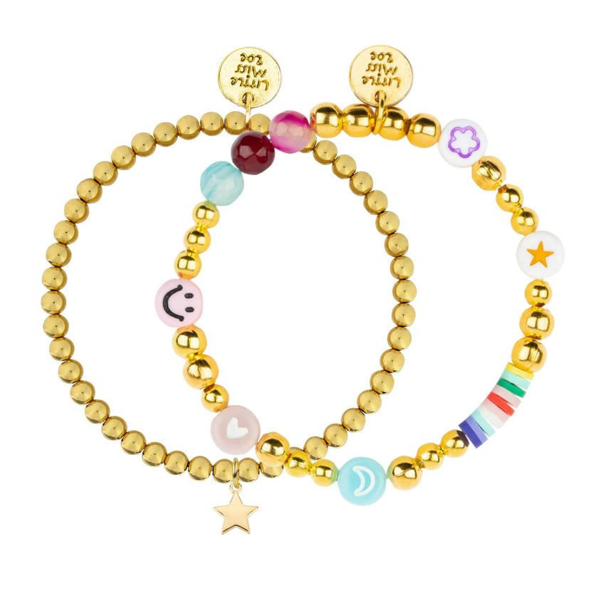Heart Gemstone Bracelet
