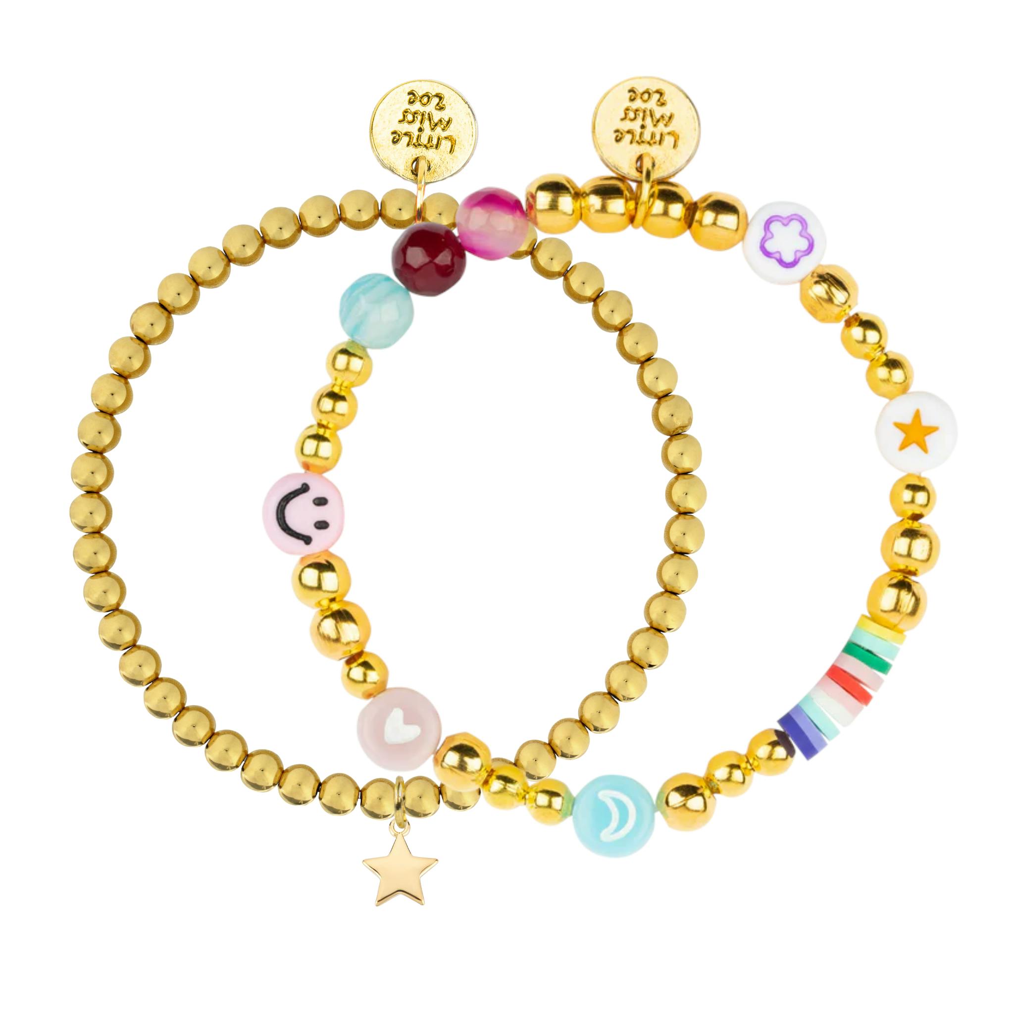 Heart Gemstone Bracelet