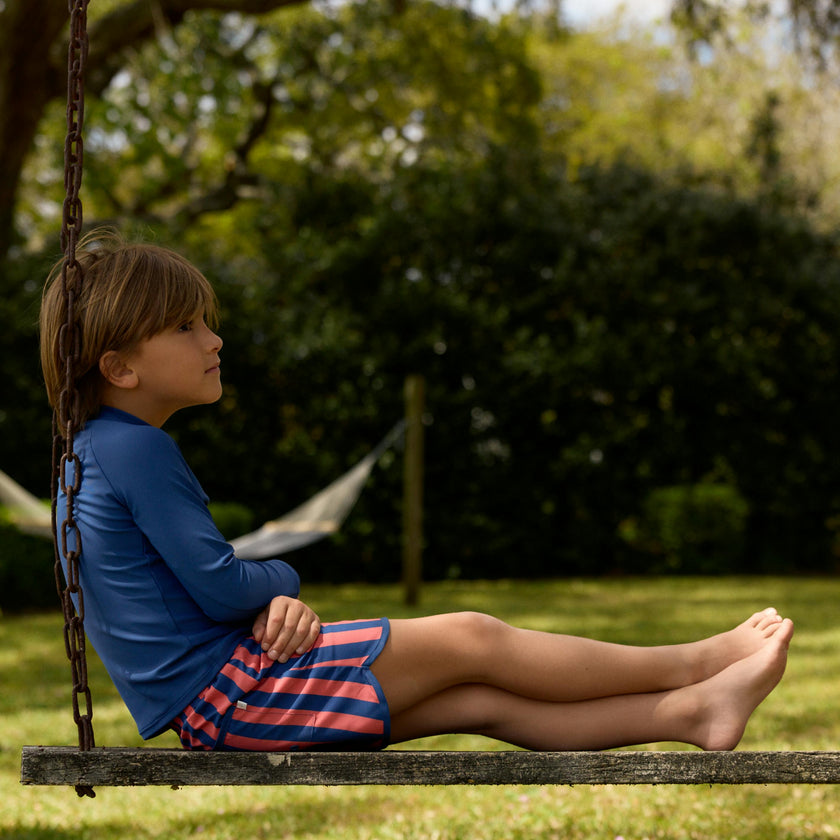 boys nauset stripe boardie