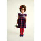 Smocked Girls Dress Kelly