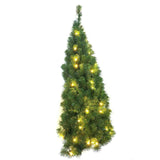Kurt Adler 4-Foot Prelit Norway Pine LED Wall Tree