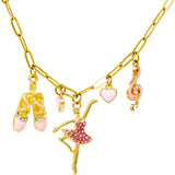 Ballet Multi Charm Necklace