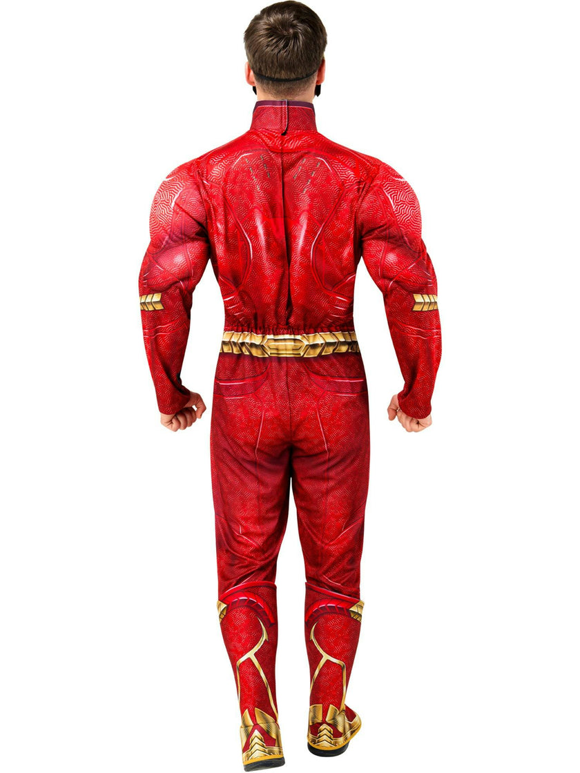 Men's The Flash Movie Flash Muscle Chest Costume - Deluxe