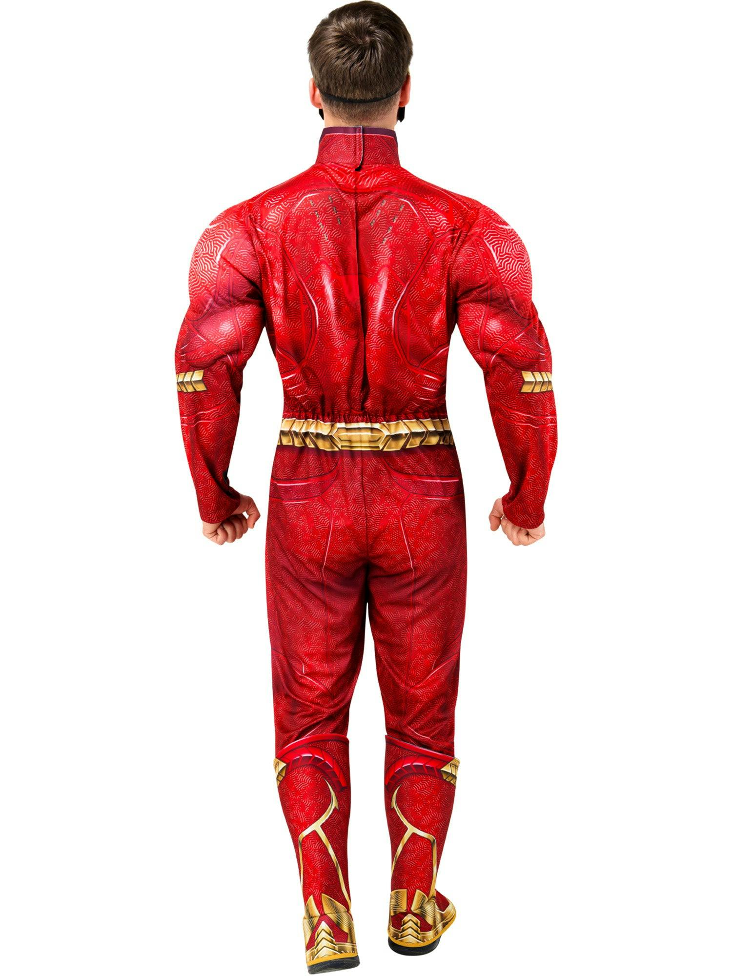 Men's The Flash Movie Flash Muscle Chest Costume - Deluxe
