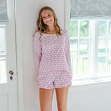Kathryn Women's Pajama Short Set - Cartie Butterflies