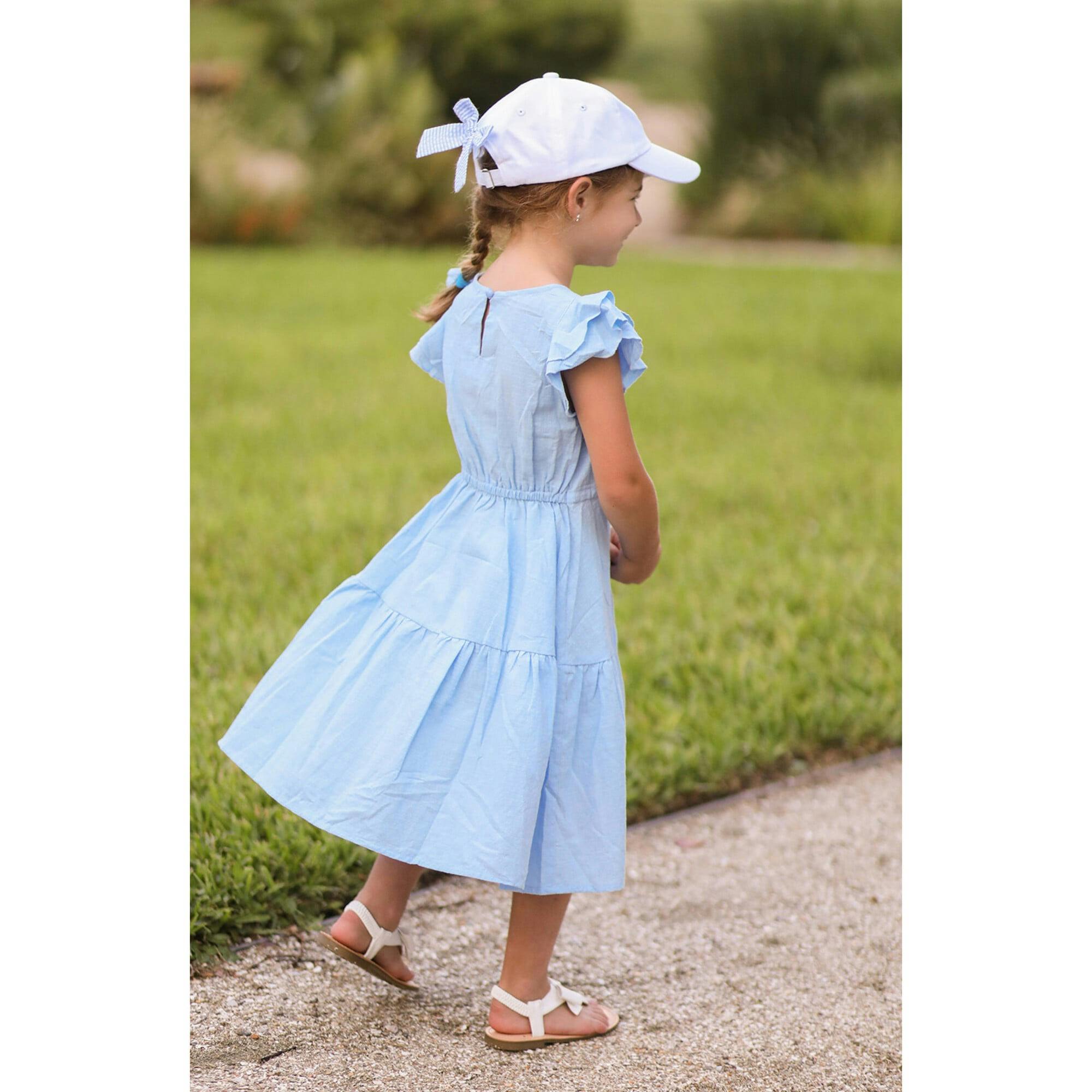 Flower Girl Bow Baseball Hat - Baby/Toddler & Youth