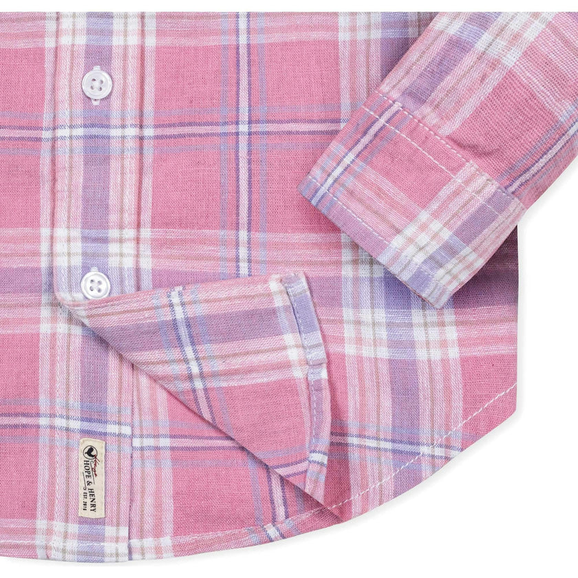 Linen Long Sleeve Button Down Shirt