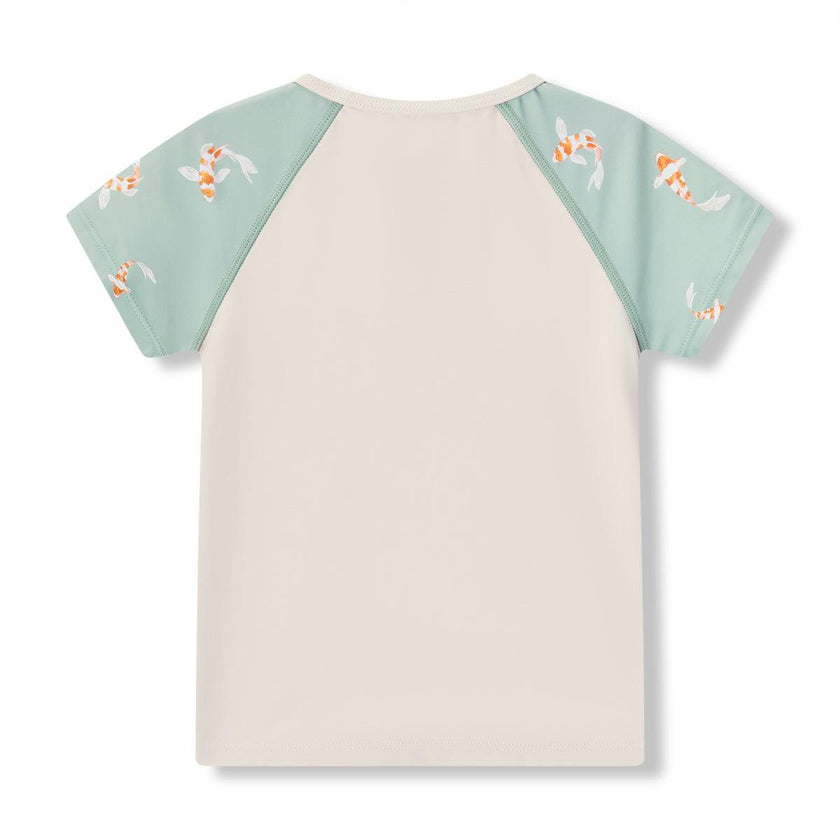 Swimming Koi Zipper Top & Swim Trunks