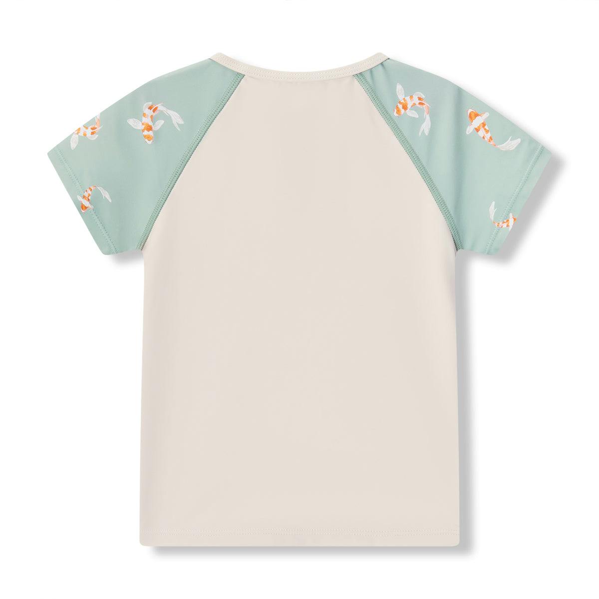 Swimming Koi Zipper Top & Swim Trunks