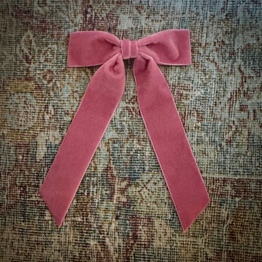 Mademoiselle Velvet Bow