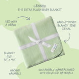 LENNOX Ultra Luxe Plush Baby Blanket