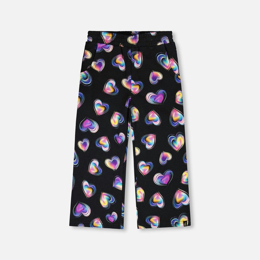 Wide Leg Fleece Pants