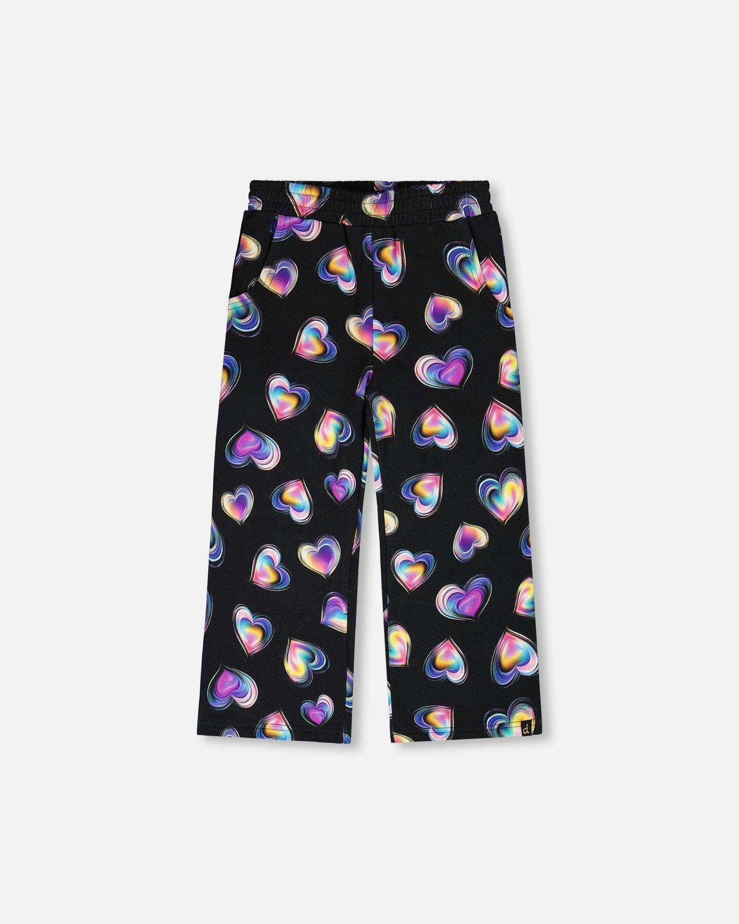 Wide Leg Fleece Pants
