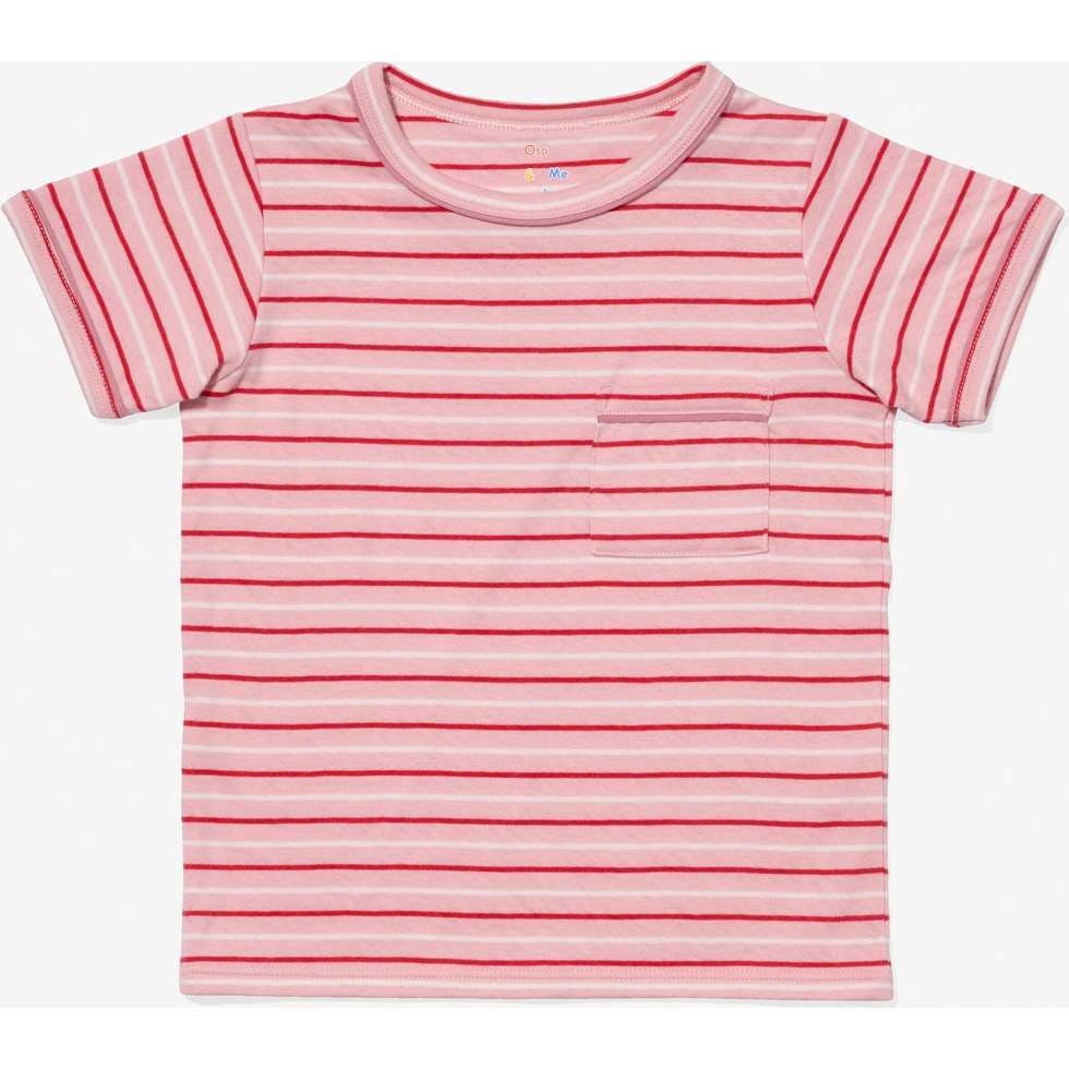 Willie T-Shirt, Petal Mini Stripe