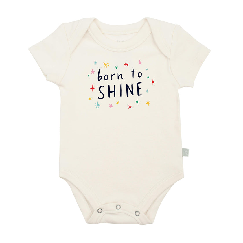 graphic bodysuit | born to shine