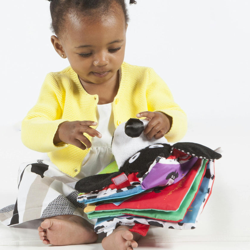 Where's The Bone Soft Activity Book with Tethered Toy