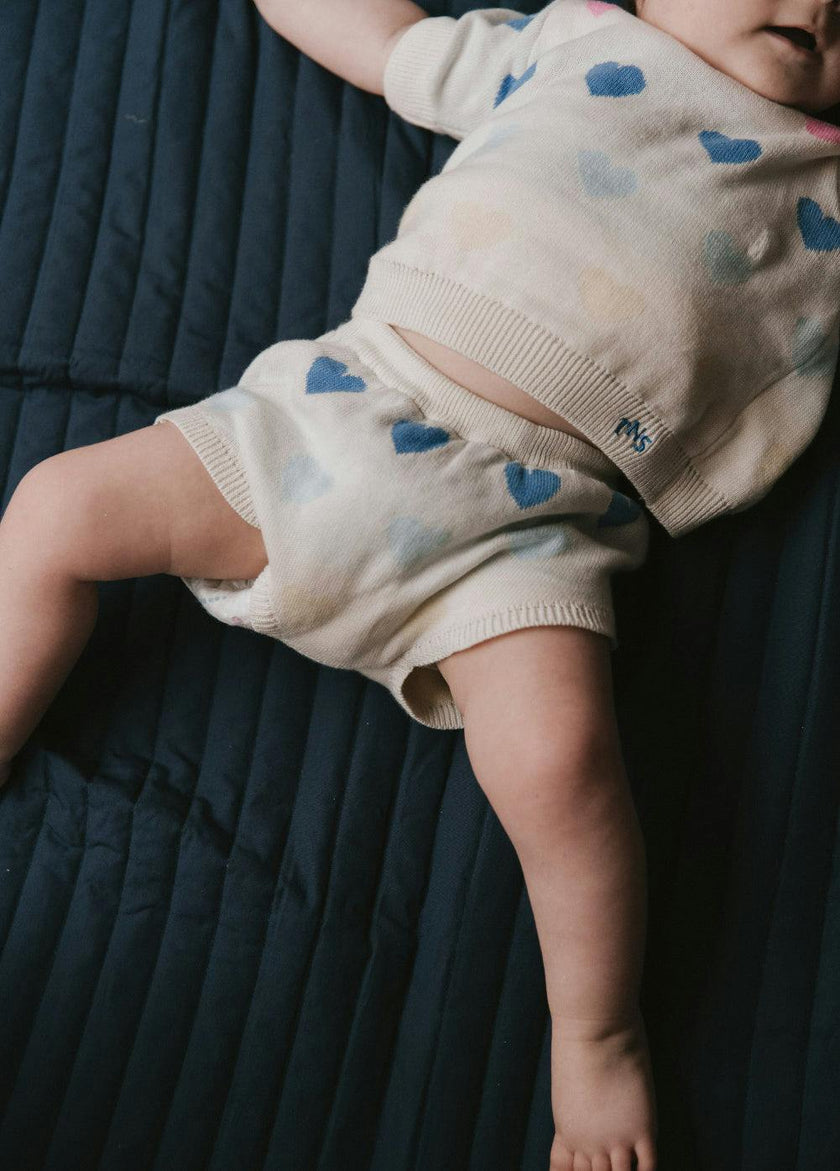 Pinpilin Baby Jumper Multicolor Hearts