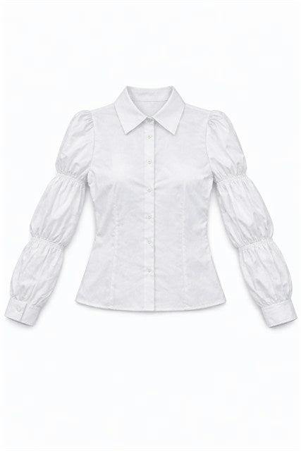 Bubble Sleeve Blouse