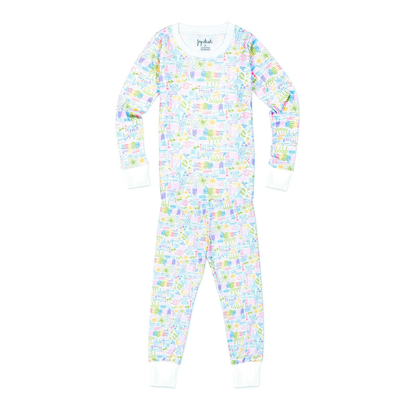 Charleston Two Piece Kids Pajamas