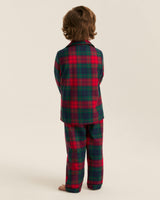 Kid's Brushed Twill Pajama Set in St. James Tartan