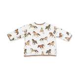Wild Horses - Quilted V Neck Jacket