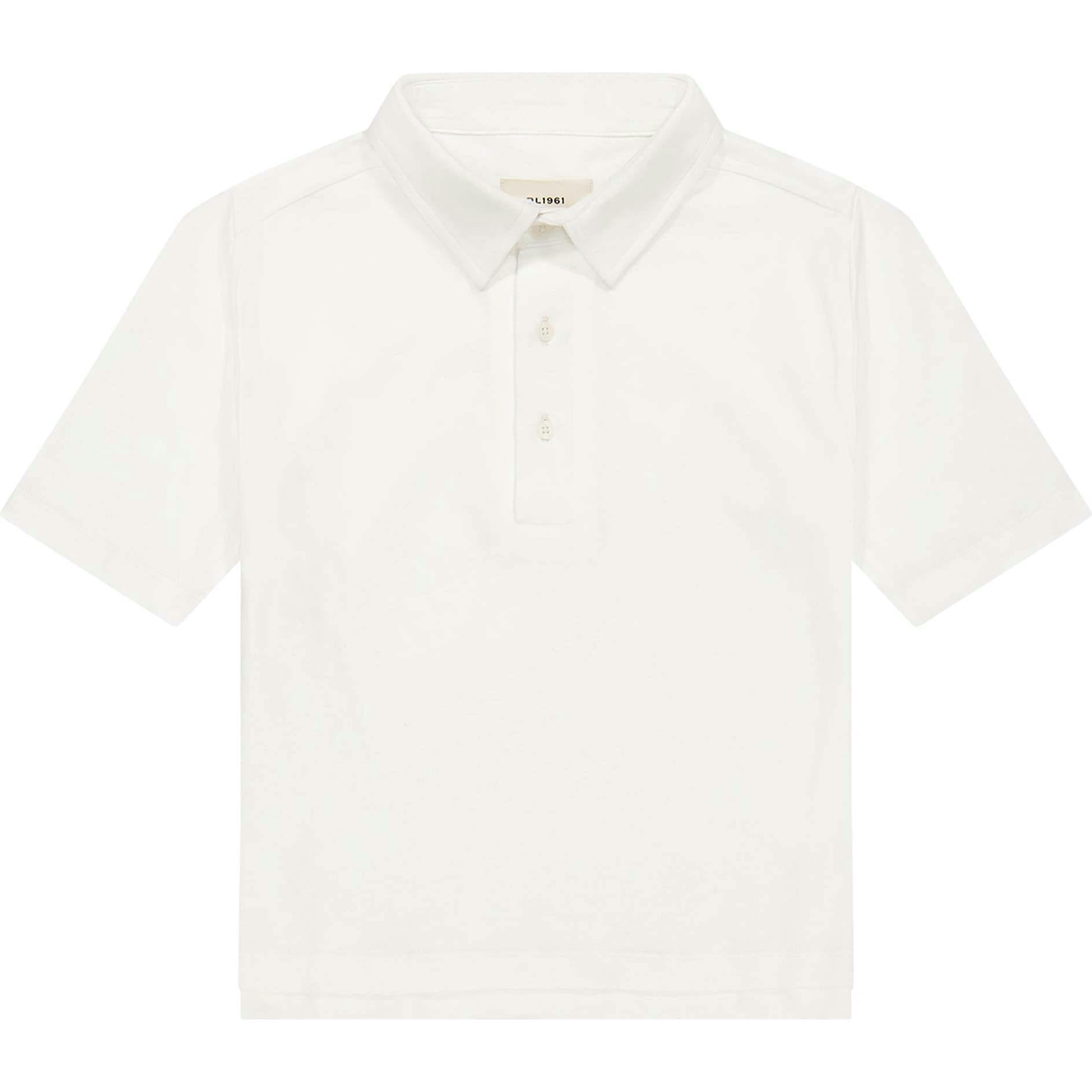 Short Sleeve Polo | White