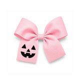 Jack-O-Lantern Hair Bow