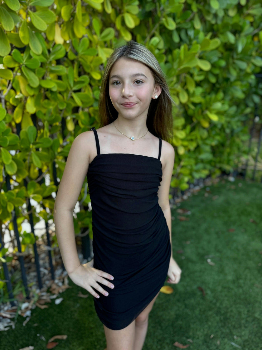 Girls Naomi Mesh Dress