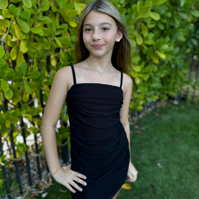 Girls Naomi Mesh Dress