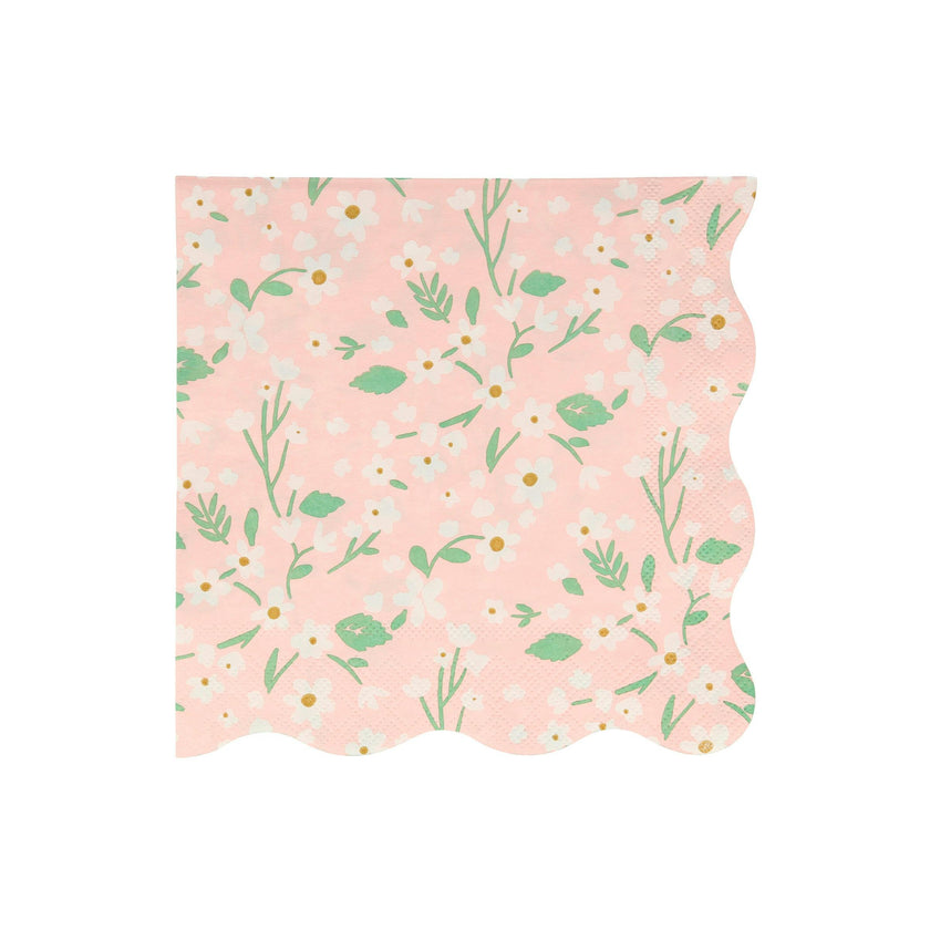 Set of 20 Ditsy Floral Large Napkins