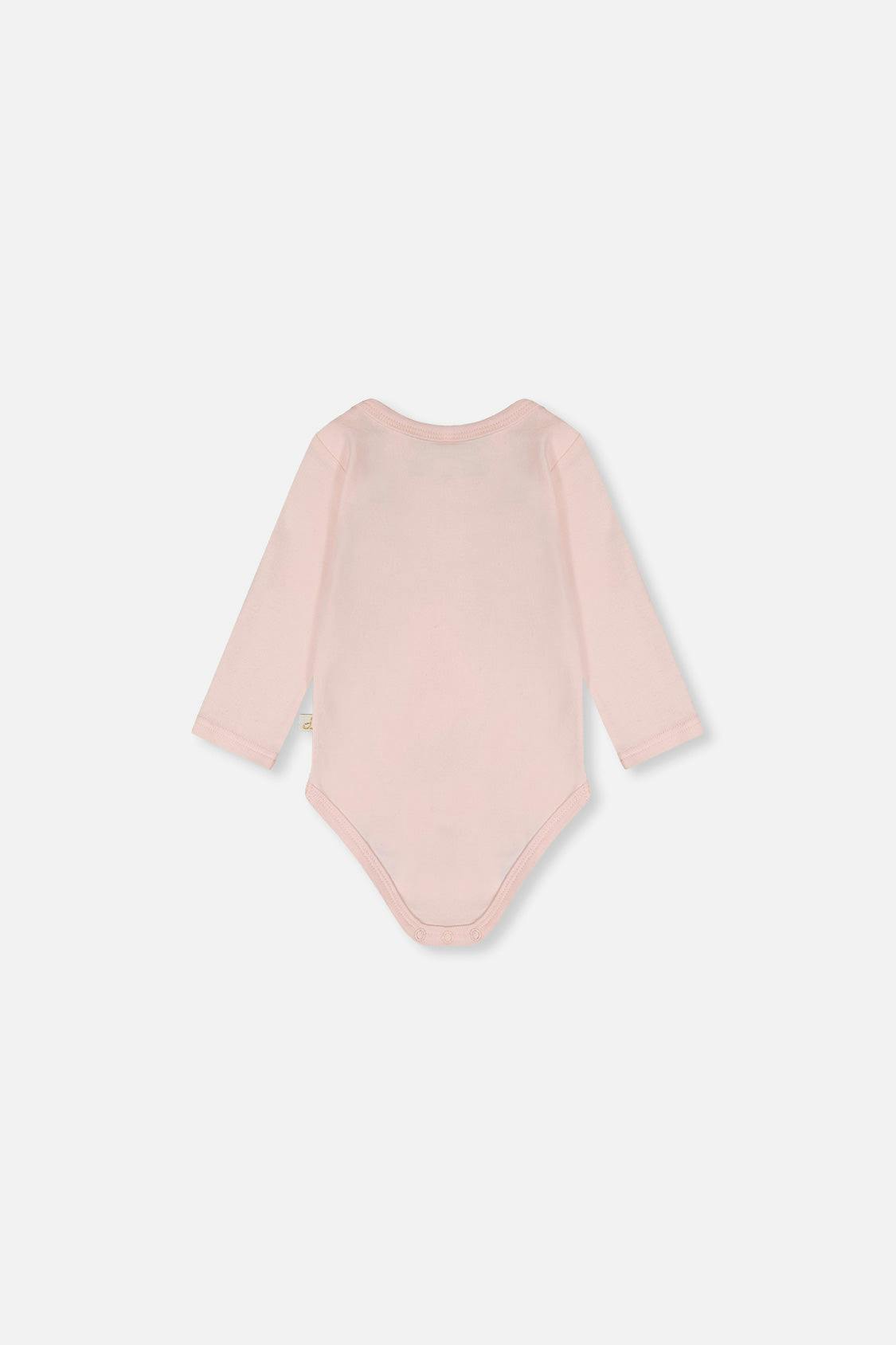 Organic Cotton Onesie Very Pale Pink