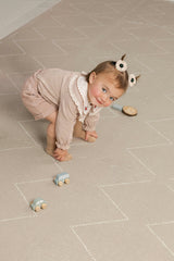 Premium Foam Haven Playmat | Tulum, Desert Caliza | Toddlekind