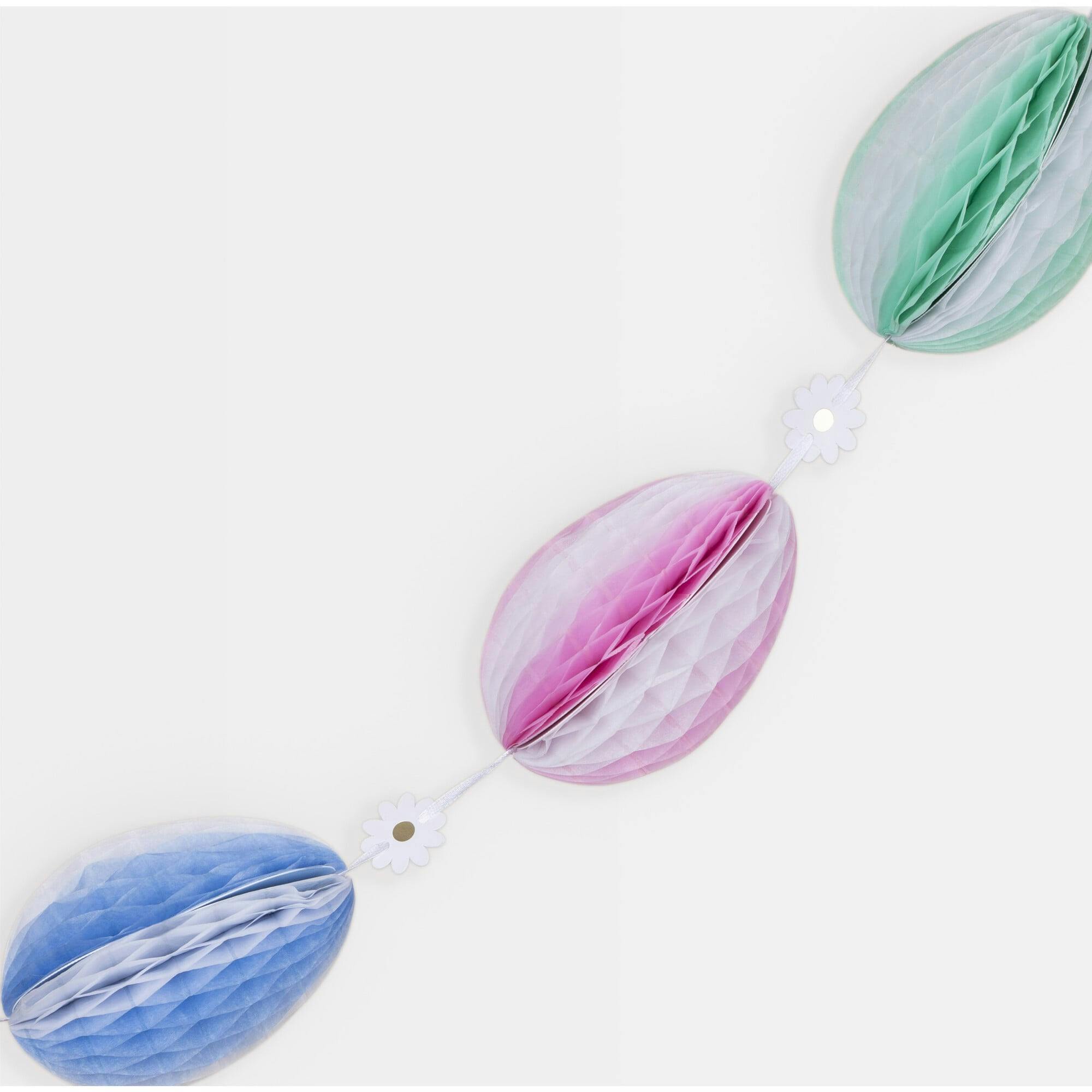 Honeycomb Egg Garland