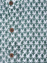 Block Printed Shirt for Boys