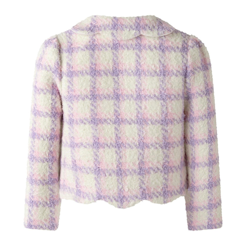 Tweed Scalloped Jacket