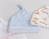 Lemons Pima Cotton Newborn Hat