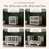Babyletto Yuzu 8-in-1 Convertible Crib with All-Stages® Conversion Kits
